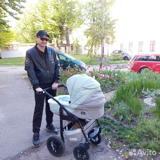 Коляска люлька 2в1 Rant siena