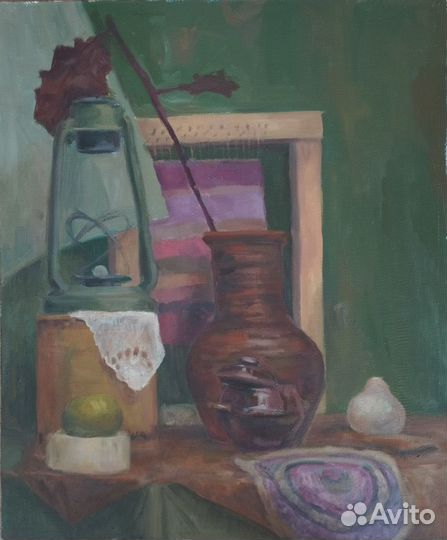 Картина маслом, холст на подрамнике, 5060