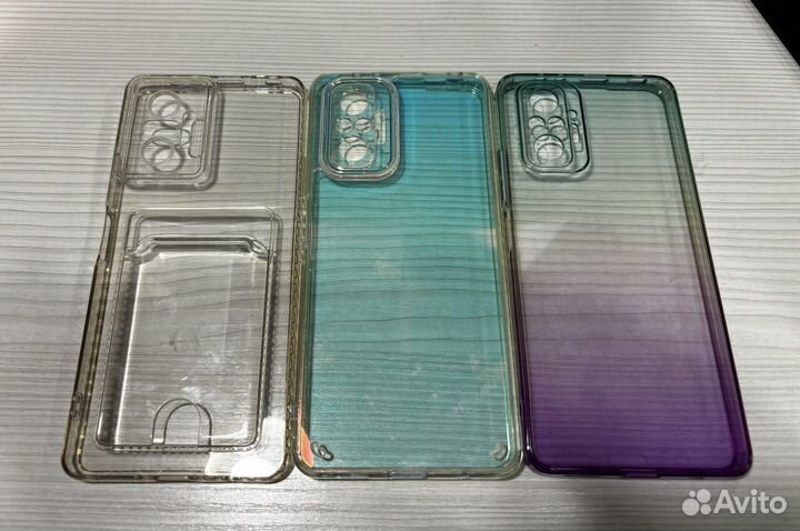 Чехлы на xiaomi redmi note 10 pro 7шт