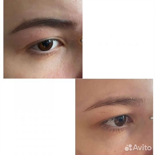 Оформление бровей