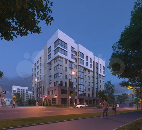 1-к. квартира, 39,4 м², 3/8 эт.