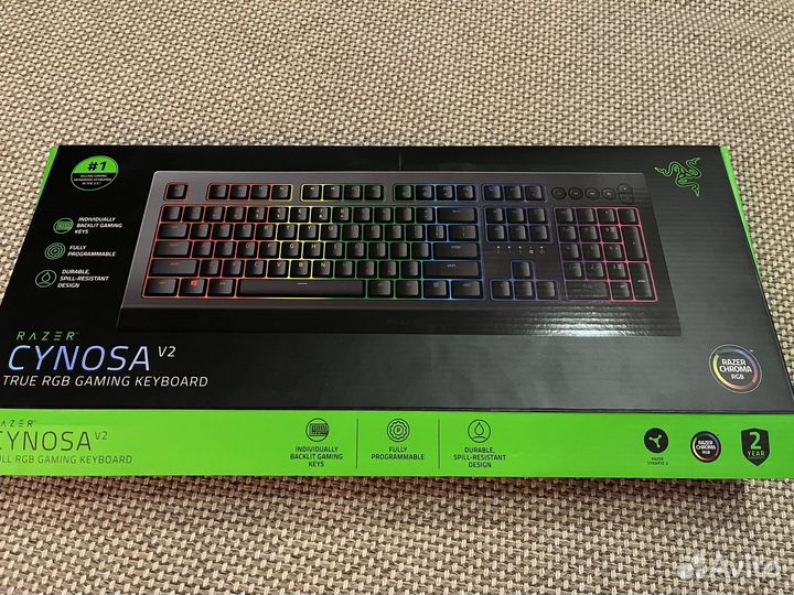 Игровая клавиатура Razer cynosa V2