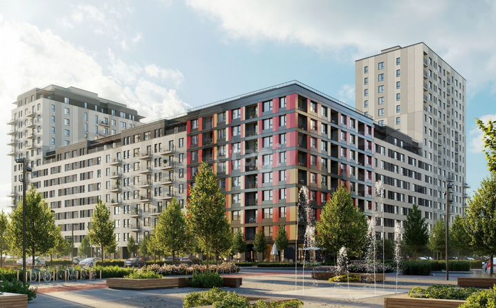 2-к. квартира, 85,9 м², 11/17 эт.