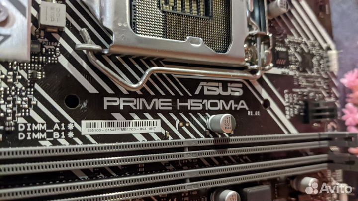 Материнская плата Asus Prime H510M A Lga 1200