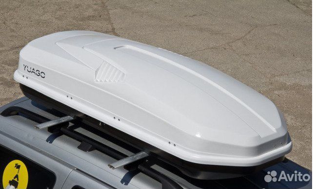 Автобокс Antares Yuago (580 л.) белый