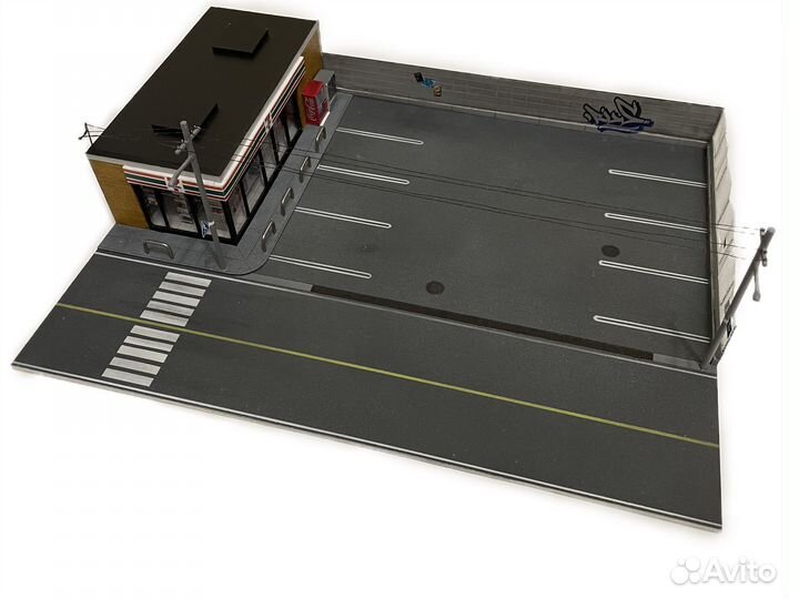 Диорама 1:64 Hot wheels