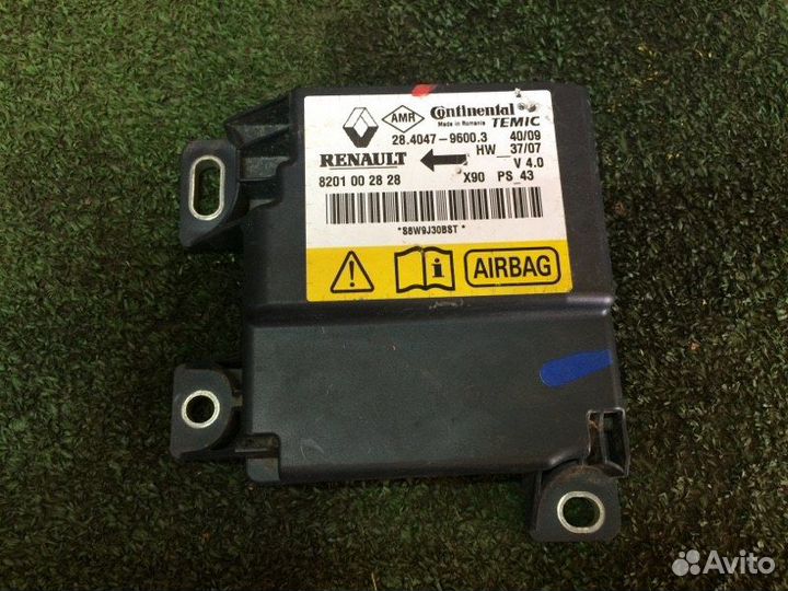 Блок управления подушками, Блок SRS Renault Logan