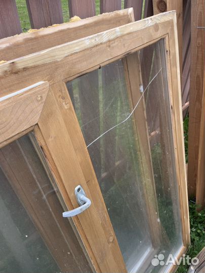 Деревянные стеклопакеты б/у