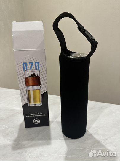 Бутылка OZO c инфьюзером в чехле