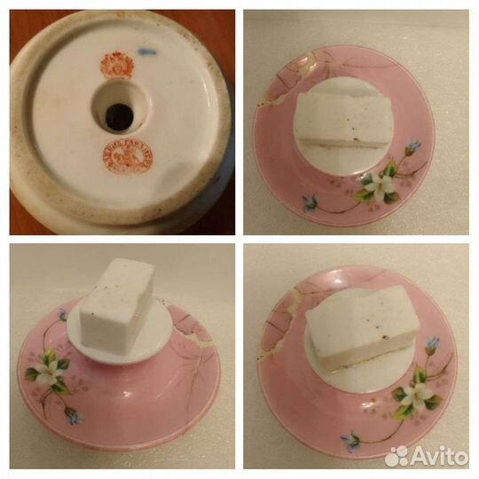 Пепельница Кузнецов, Гарднер, солонка СССР