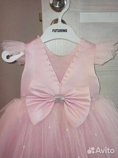 Пышное платье на годик 80,платье зефирки