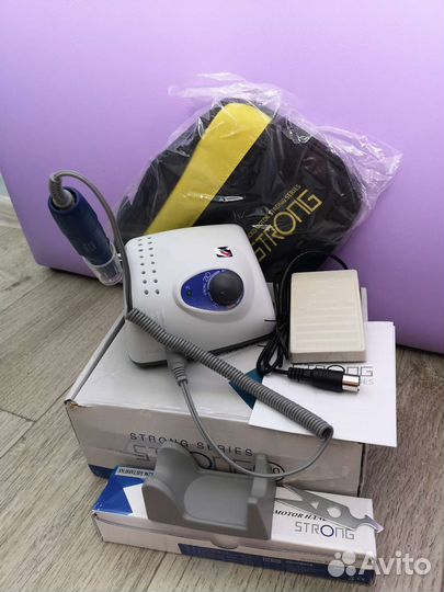 Новый аппарат для маникюра Strong 210