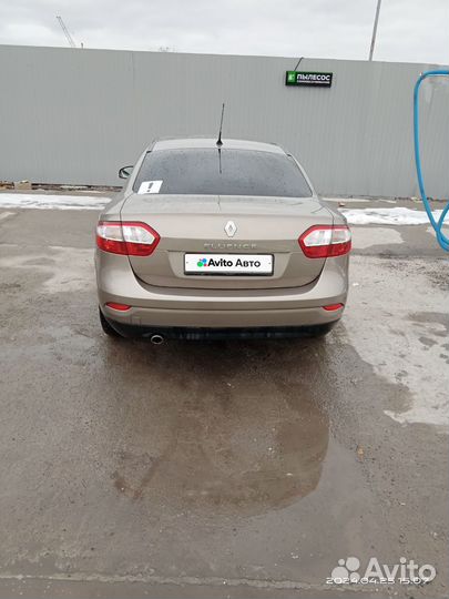 Renault Fluence 1.6 AT, 2012, 82 000 км