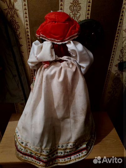 Кукла большая на самовар СССР