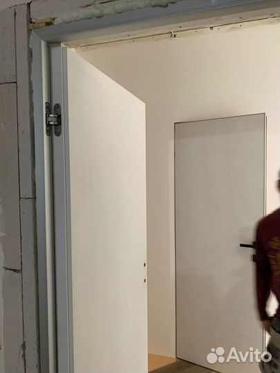 Скрытые межкомнатные двери под покраску