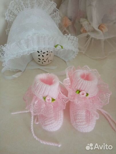 Пинетки - ручная работа