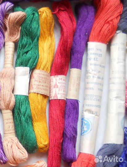Нитки мулине СССР