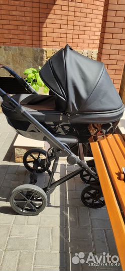 Детские коляски 2 в 1 эко кожа