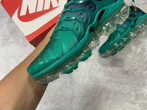 Nike VaporMax plus green зеленые