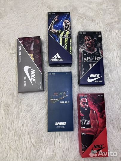 Носки Nike, Adidas качества Lux