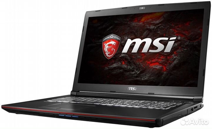 MSI 17.3 i7-7700HQ 4яд8пот GTX1060/3 8Гб SSD+HDD