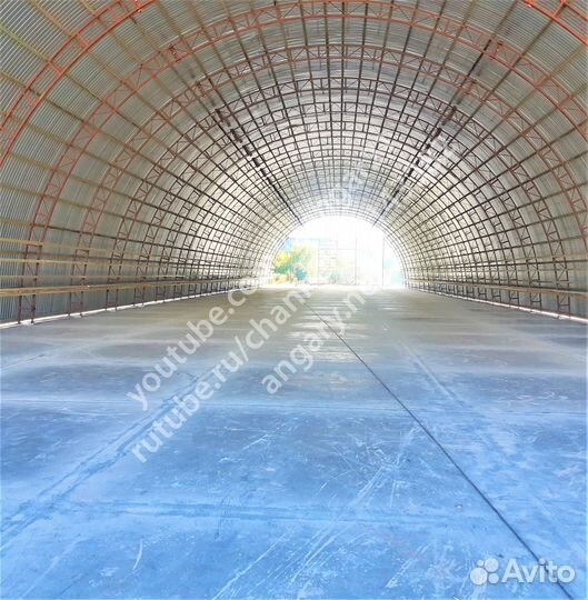 Ангар под ключ 1007 м2