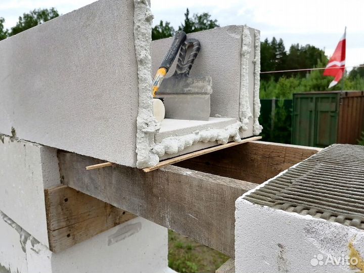 Газоблоки U-образные