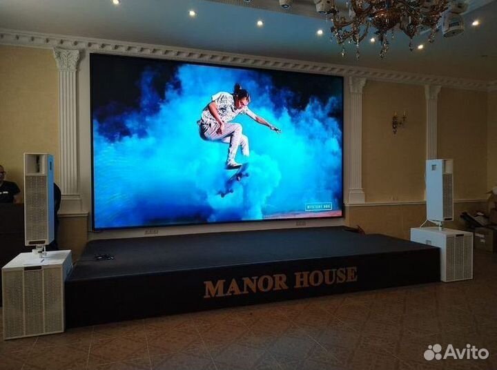 Видеоэкраны led светодиодные