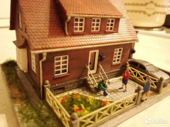 Домик в деревне 1/87 диорама