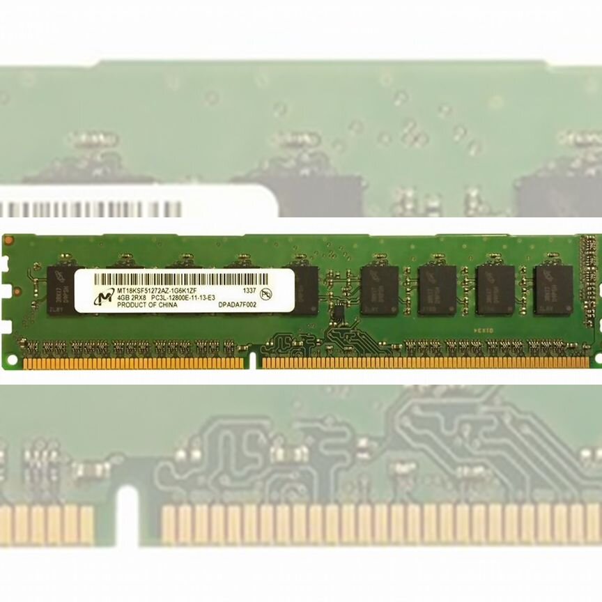 [MT18KSF51272AZ-1G6K1] Оперативная Память Micron 4gb Mt18ksf51272az-1g6k1