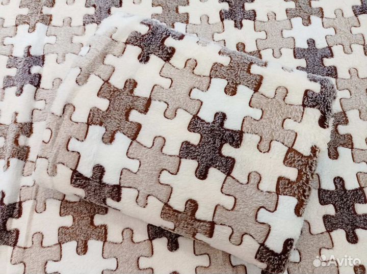 Плед флисовый новый