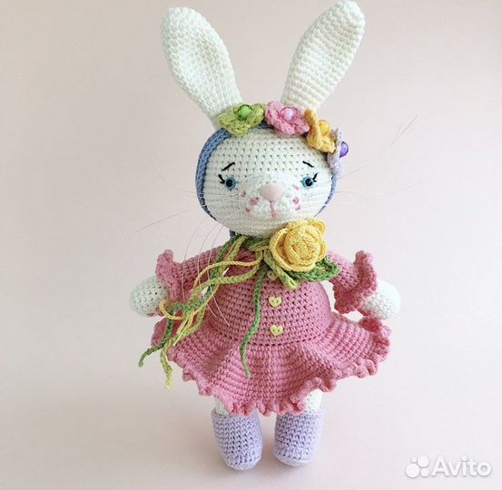 Мягкая игрушка заяц