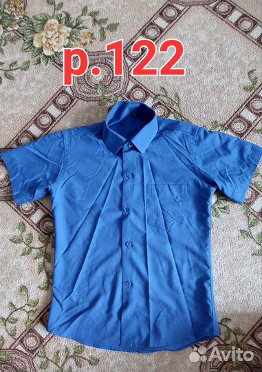 Рубашки на мальчика 116-122 р