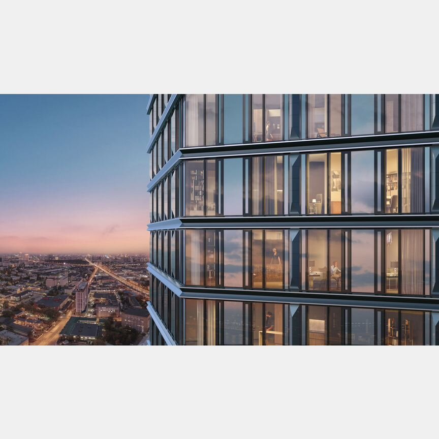 2-к. квартира, 65,3 м², 2/55 эт.