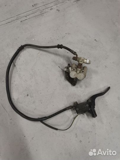Передний тормоз в сборе для скутера (гидравлика)