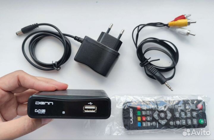 TV приставка, приёмник цифрового тв, 20 каналов