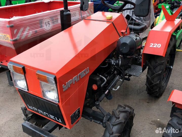 Мини-трактор УРАЛЕЦ 220, 2023