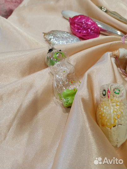 Ёлочные игрушки СССР набор в реставрацию