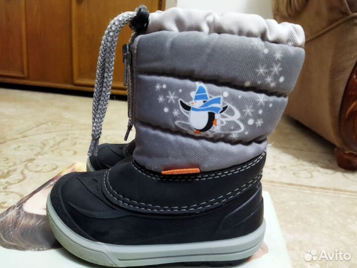 Сапоги зимние детские 23