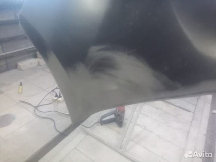 Задний бампер kia rio 3 хэтчбек 11-15