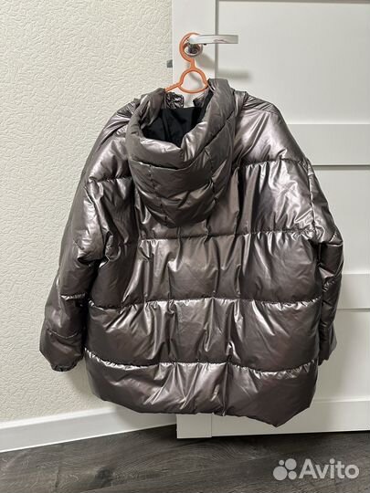 Куртка зимняя oversize размер s