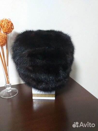 Шапка норковая,состояние новой