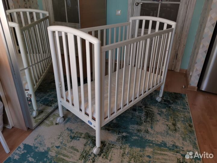 Кроватка Pali City белая