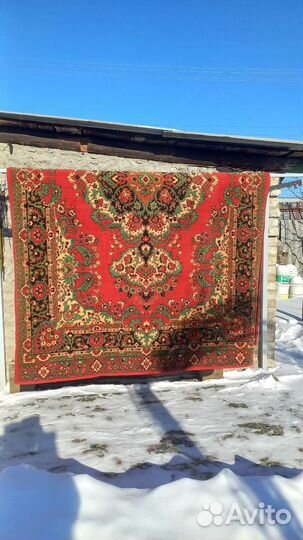 Ковры ссср-2шт,палас, 5шт дорожки синтетика