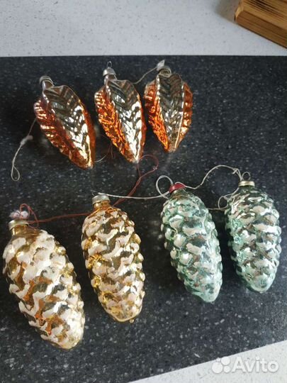 Ёлочные игрушки Ретро Винтаж СССР