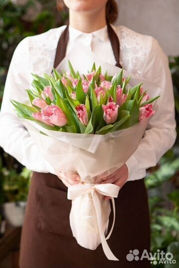 Букет из тюльпанов