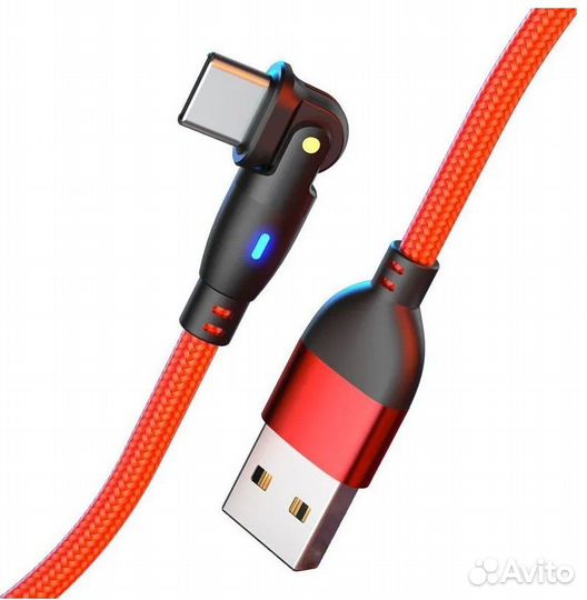 Новый Кабель USB Type-C с поворотным коннектором
