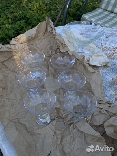 Набор стеклянной посуды