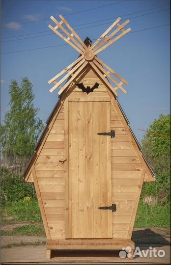 Дачный туалет с установкой TOP226