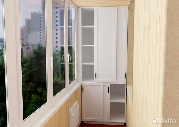 Шкаф на балкон напрямую с фабрики